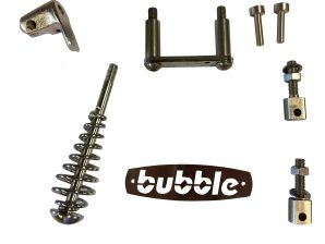 Chrome Fittings For Bubble 4B Solid Fuel Boat Stove