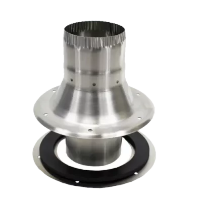 Dickinson Flue Roof Collar Deck Fitting - 3 Inch