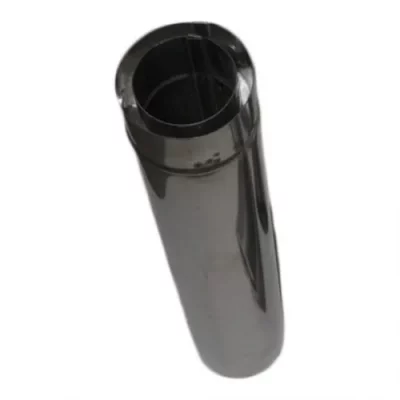 Refleks 90mm Flue - Twin Wall Insulated Exterior Flue Pipe - 0.33 Metre