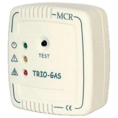 MCR Trio LPG and Carbon Monoxide Alarm Ivory