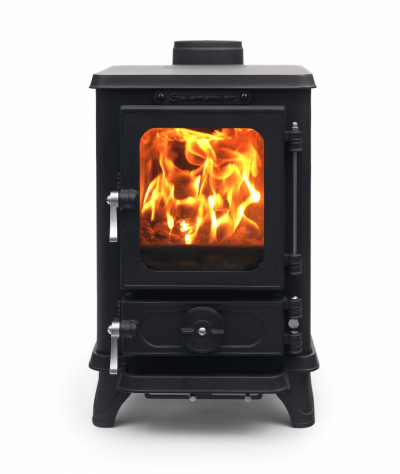 The Salamander Hobbit SE – 4kW Solid Fuel Boat Stove - Fully Customisable Kit