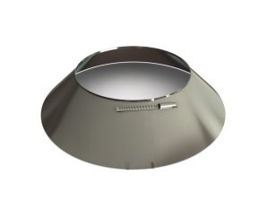 Storm Collar For Stainless Steel 4 Inch / 100 mm Twin Wall Flue