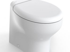 Tecma Silence Plus - 12V Macerator Pumpout Toilet 